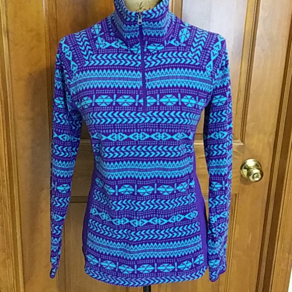 Columbia microofleece quarter zip, VGUC
